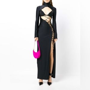 Dundas Black Evening / Cocktaik Dress